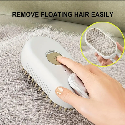 Pet steam groomer comb