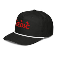 MEDIC Nyvi AID Golf rope cap Red embroidery - Thumbnail 6