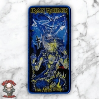 LIVE AFTER DEATH Vertical Stripe Woven Patches - Thumbnail 1