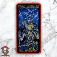LIVE AFTER DEATH Vertical Stripe Woven Patches - Thumbnail 3
