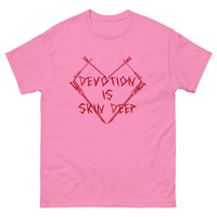 Devotion is Skin Deep (Red Print) T-shirt  - Thumbnail 2