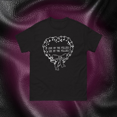 Live by the pillow t-shirt 