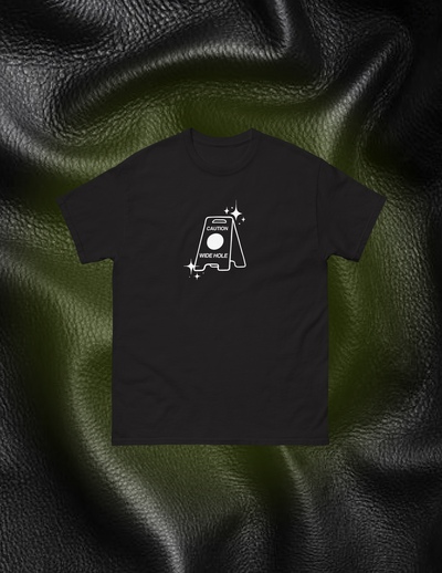 Caution Wide Hole T-shirt 