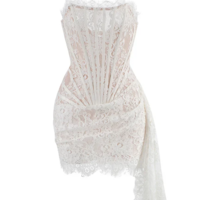 Sexy Black Short Lace Homecoming Dresses - Thumbnail 2