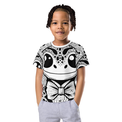 Mr. jackson kids crew neck t-shirt
