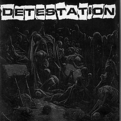 Detestation - s/t lp