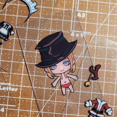 Persona 5 dress up cards