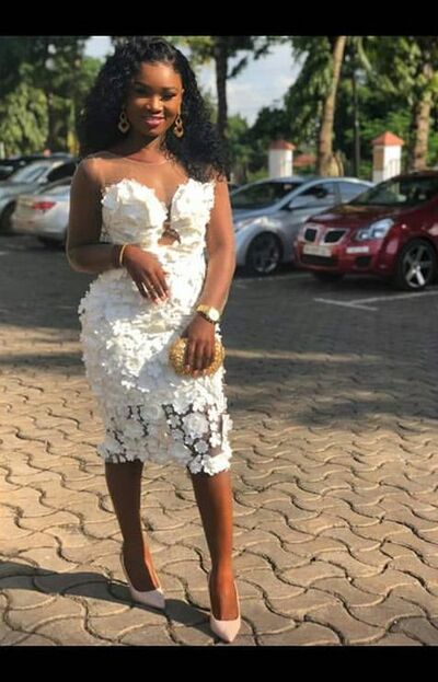 Sexy Sheath 3D Flowers Lace Tea-length Prom Dress Party Gown Evening Dress