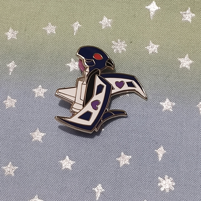 Cassette birds enamel pins