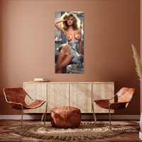 Photo poster, retro,Penny Baker 1984, large size 24.0157x47.6378 inches. Wall decoration, home decor, gift. - Thumbnail 1