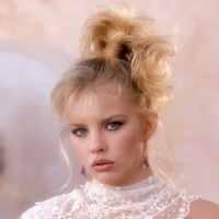 Photo poster, retro,Rebekka Armstrong 1986,size А3 29.7х42.0 inches. Wall decoration, home decor, gift. - Thumbnail 3