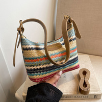 Simple casual dumpling bag shoulder bag - Thumbnail 1