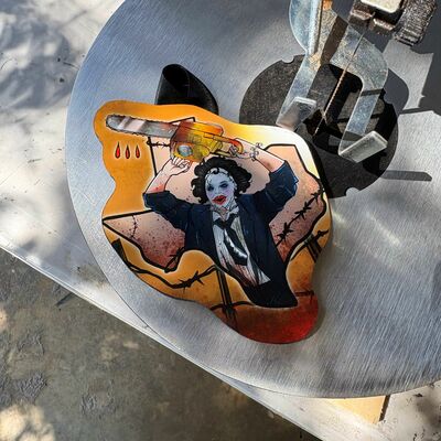 Leatherface Woodcut (All Sizes)