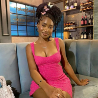 Hot Pink Backless Sequin Mini Prom Dress Short Homecoming Dress - Thumbnail 1