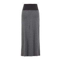 Colorblock waist tie sexy high waist hip long skirt - Thumbnail 2