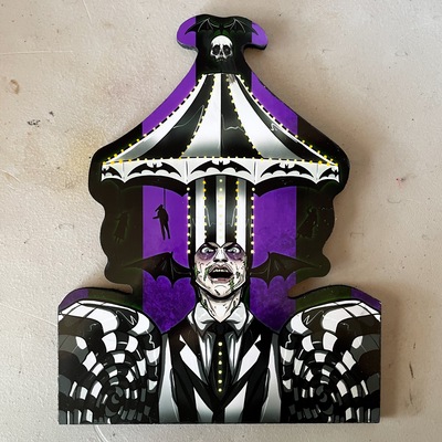 Beetlejuice Woodcut (All Sizes)