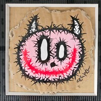 😈😇Drawing by Celipe Perroloco "Heaven & Hell: A Dialogue Beyond Frames"  - Thumbnail 1