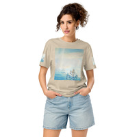 Unisex organic mid-light t-shirt - Window View - Thumbnail 6