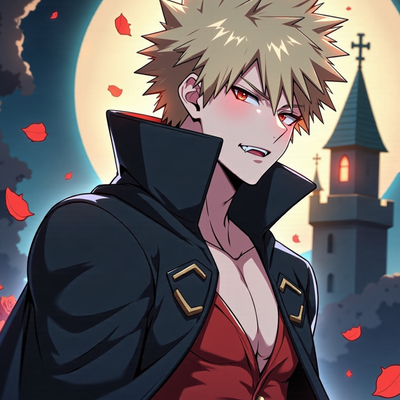 Vampire bakugou art print! (signed)