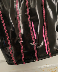 OOAK Zip Drive Crop Tank - fruitpunch.zip - Thumbnail 6