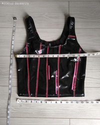 OOAK Zip Drive Crop Tank - fruitpunch.zip - Thumbnail 8