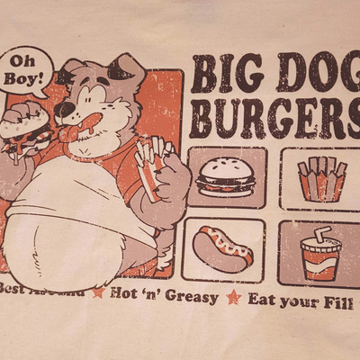 Burger dog t-shirt - Thumbnail 2