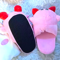 KIRBY PLUSH SLIPPERS - Thumbnail 2