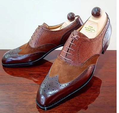 Oxford shoes retro business professional men's shoes