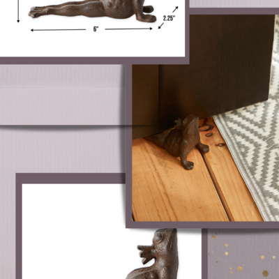 Yoga king frog door stopper