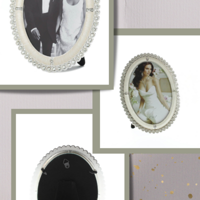 Rhinestone shine photo frame 5 x 7