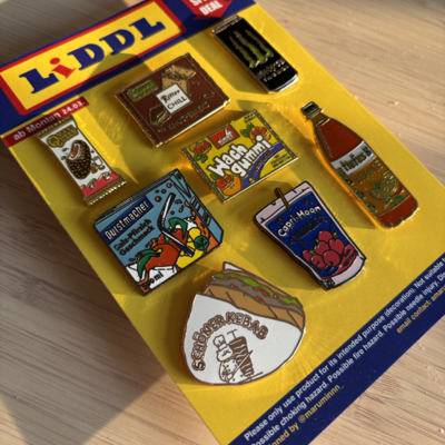 Snack pins series 1 (liddle)