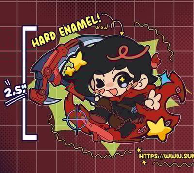 Ruby Chibi Pin
