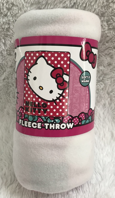 HK Polka Dot 45" X 60" Fleece Throw Blanket