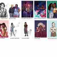 YA FANTASY bookish mini prints - Thumbnail 2