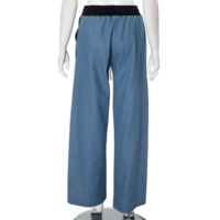 CONTRAST STRIPED PATCHWORK PANTS - Thumbnail 3