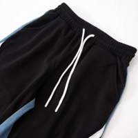 CONTRAST STRIPED PATCHWORK PANTS - Thumbnail 4