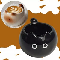 Cute Siamese Cat Ceramic Coffee Cup - Thumbnail 8