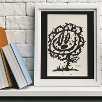 🌷Drawing by Celipe Perroloco "Beautiful Flower"  - Thumbnail 3