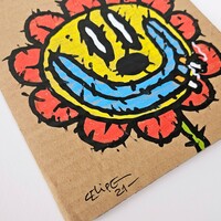 🌷Drawing by Celipe Perroloco "Delicate Flower"  - Thumbnail 1