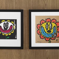 🌷Drawing by Celipe Perroloco "Delicate Flower"  - Thumbnail 5