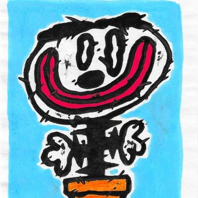 🌱drawing by celipe perroloco "don't step out of line"  - Thumbnail 4