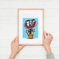 🌱Drawing by Celipe Perroloco "Don't step out of line"  - Thumbnail 3