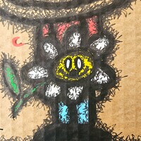 🌷Drawing by Celipe Perroloco "Daisy in Hand"  - Thumbnail 2