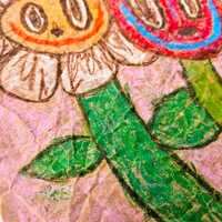 🌷Drawing by Celipe Perroloco "Two Flower"  - Thumbnail 3