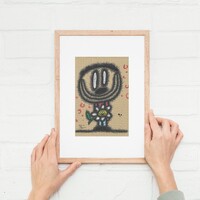 🌷Drawing by Celipe Perroloco "Daisy in Hand"  - Thumbnail 3