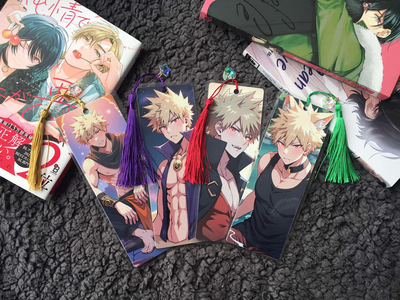 Bakugou Bookmarks! Set Two (Double Sided)