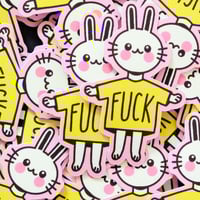 Cute as F*CK 2.36'' Matte Sticker - Thumbnail 1
