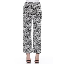 White Mark Women's Floral Paisley Palazzo Pants