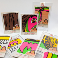 Ultimate Warrior Wrestling Buddy Custom Relic Swatch Trading Card - Thumbnail 8