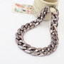 Womens Thick Chain Collar Necklace - Thumbnail 4